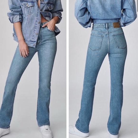 Denim Forum Denim - Aritzia Denim Forum The Bailey High Rise Boot 32L Size 25